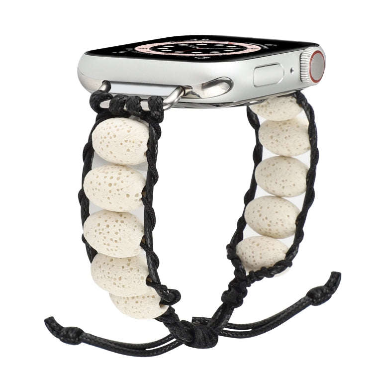 Volcanic Stone Watch Band For Apple Watch Series 9&8&7 41mm / SE 3&SE 2&6&SE&5&4 40mm / 3&2&1 38m...