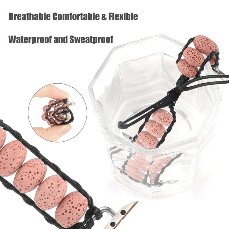 Volcanic Stone Watch Band For Apple Watch Series 9&8&7 41mm / SE 3&SE 2&6&SE&5&4 40mm / 3&2&1 38m...