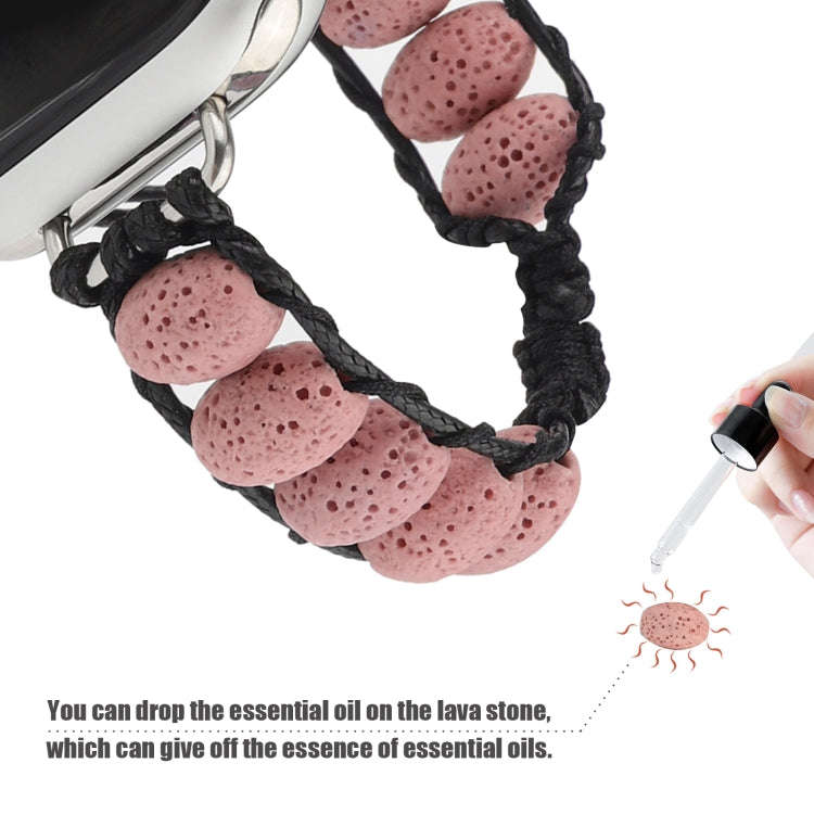 Volcanic Stone Watch Band For Apple Watch Series 9&8&7 41mm / SE 3&SE 2&6&SE&5&4 40mm / 3&2&1 38m...