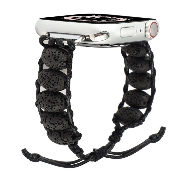 Volcanic Stone Watch Band For Apple Watch Series 9&8&7 41mm / SE 3&SE 2&6&SE&5&4 40mm / 3&2&1 38m...