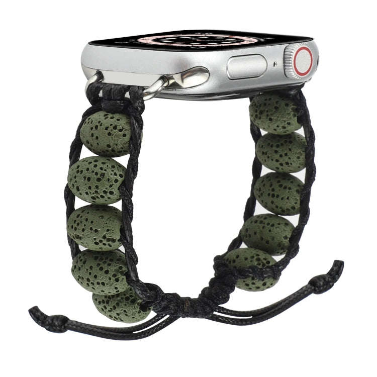 Volcanic Stone Watch Band For Apple Watch Series 9&8&7 41mm / SE 3&SE 2&6&SE&5&4 40mm / 3&2&1 38m...