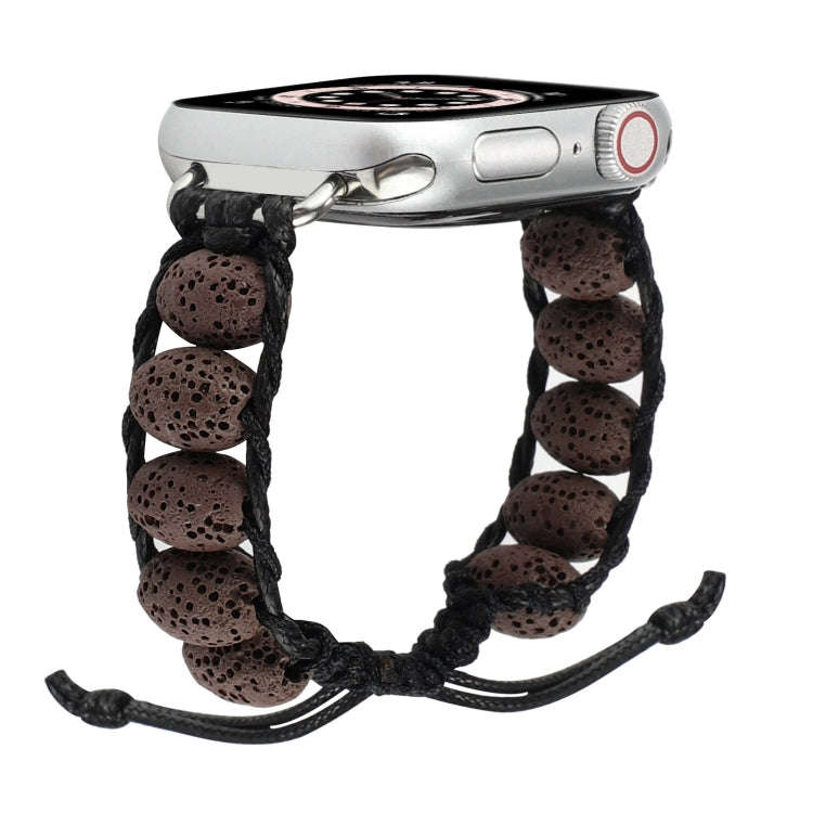 Volcanic Stone Watch Band For Apple Watch Series 9&8&7 41mm / SE 3&SE 2&6&SE&5&4 40mm / 3&2&1 38m...