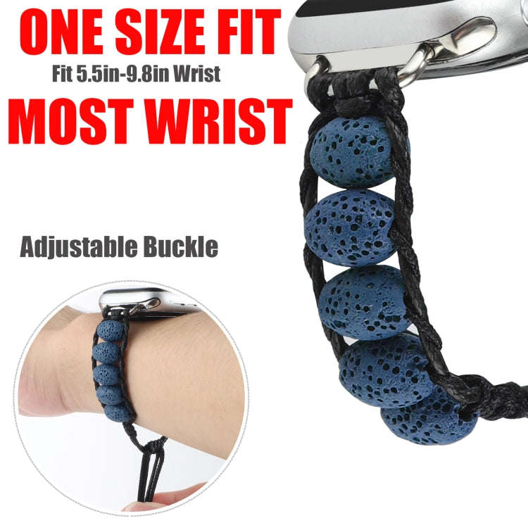 Volcanic Stone Watch Band For Apple Watch Series 9&8&7 41mm / SE 3&SE 2&6&SE&5&4 40mm / 3&2&1 38m...