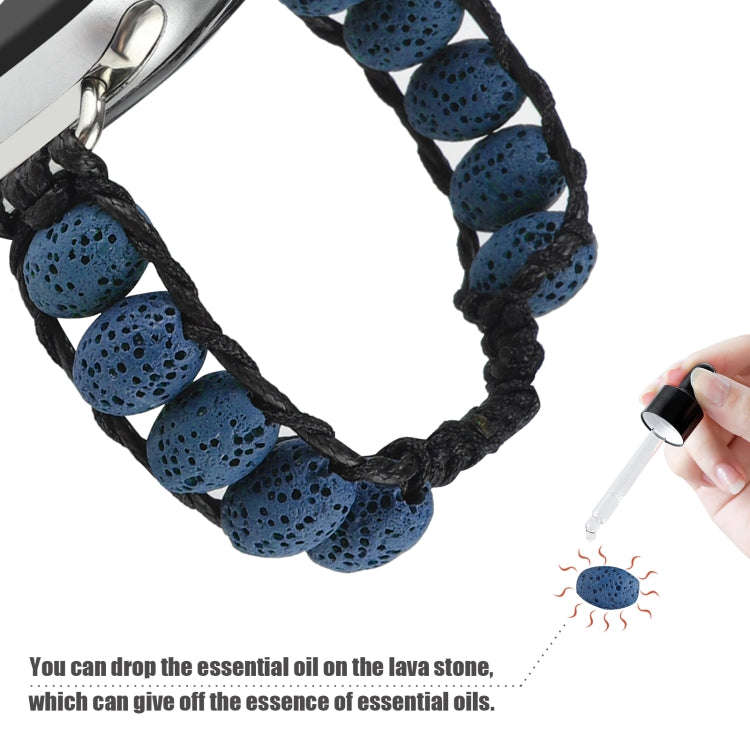 Volcanic Stone Watch Band For Apple Watch Series 9&8&7 41mm / SE 3&SE 2&6&SE&5&4 40mm / 3&2&1 38m...
