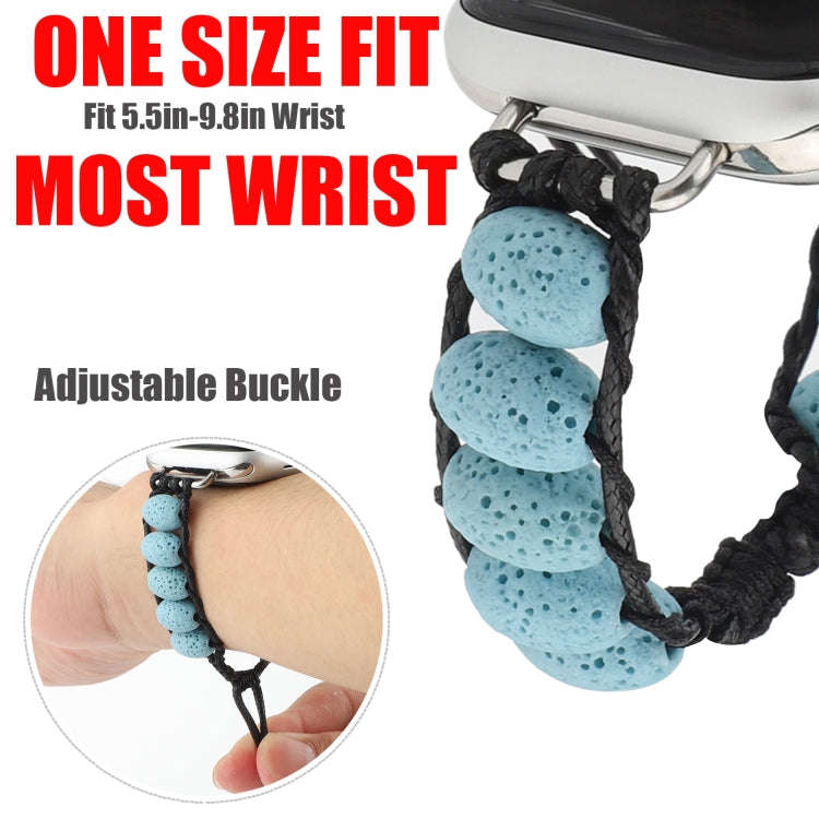 Volcanic Stone Watch Band For Apple Watch Ultra 49mm&Watch Ultra 2 49mm / Series 9&8&7 45mm / SE ...