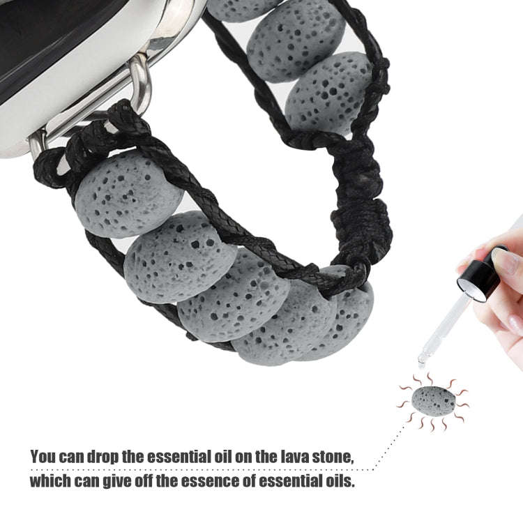 Volcanic Stone Watch Band For Apple Watch Ultra 49mm&Watch Ultra 2 49mm / Series 9&8&7 45mm / SE ...