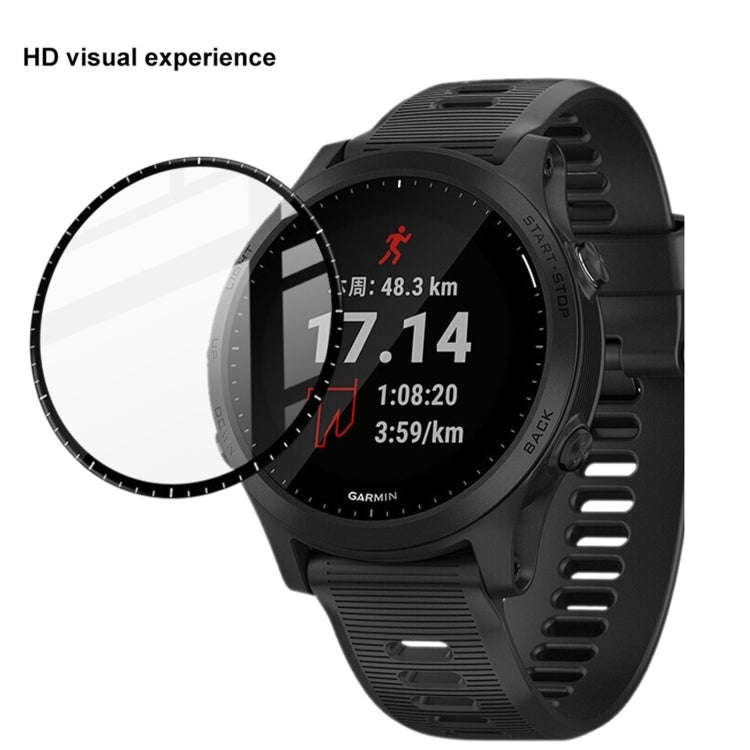 For Garmin Forerunner 945 IMAK HD High Transparent Wear-resistant Watch Screen Protective Film