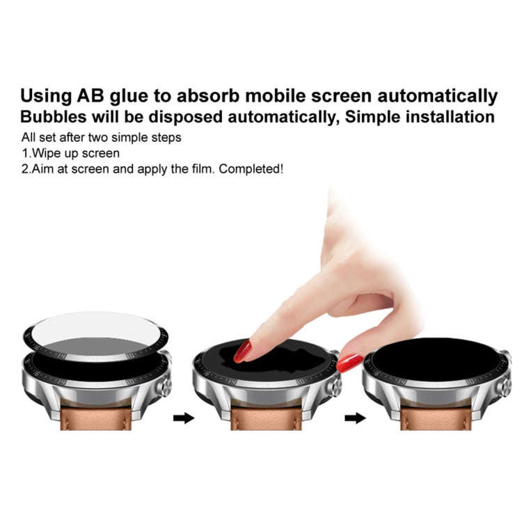 For Garmin Forerunner 945 IMAK HD High Transparent Wear-resistant Watch Screen Protective Film