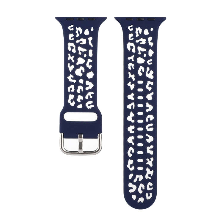 Hollow Out Silicone Watch Band For Apple Watch Ultra 49mm&Watch Ultra 2 49mm / Series 9&8&7 45mm ...