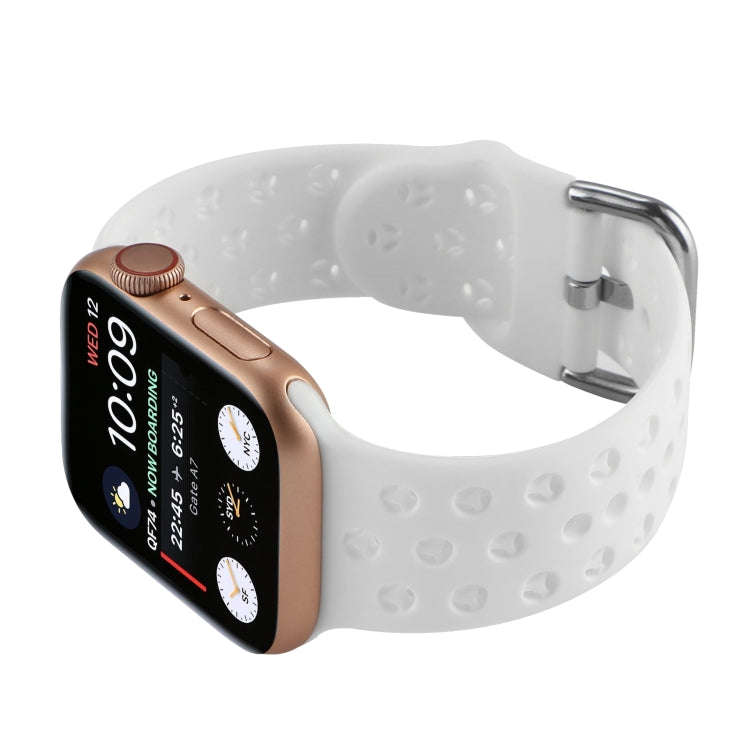 Hollow Out Silicone Watch Band For Apple Watch Ultra 49mm&Watch Ultra 2 49mm / Series 9&8&7 45mm ...