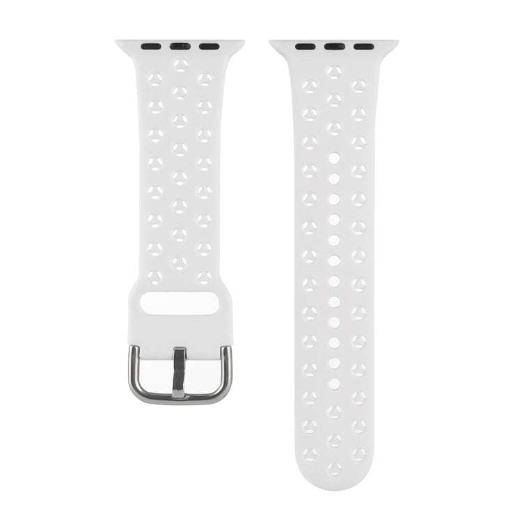 Hollow Out Silicone Watch Band For Apple Watch Ultra 49mm&Watch Ultra 2 49mm / Series 9&8&7 45mm ...