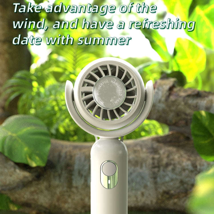 F10 USB Hanging Neck Electric Fan(Blue)
