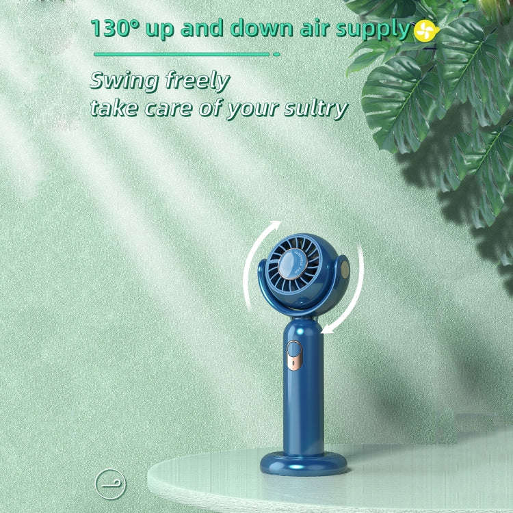 F10 USB Hanging Neck Electric Fan(Blue)