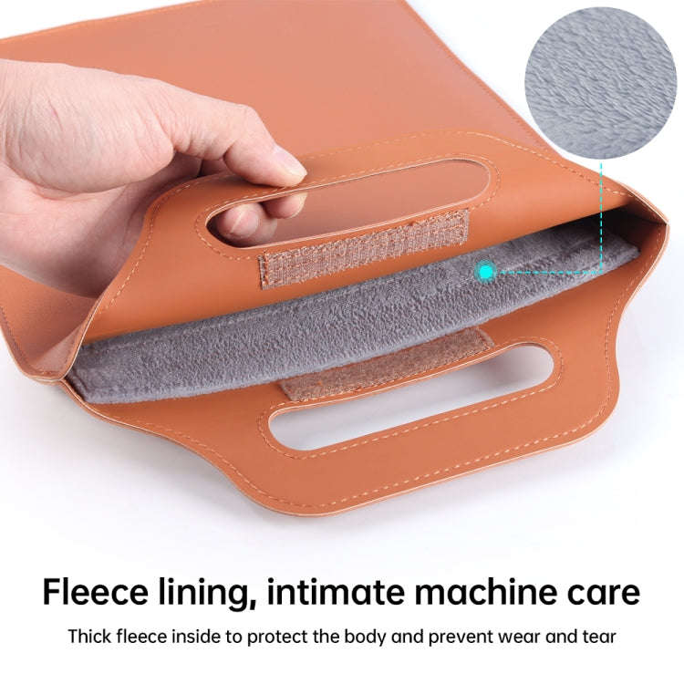 12 inch Multifunctional Mouse Pad Stand Handheld Laptop Bag(Blue)