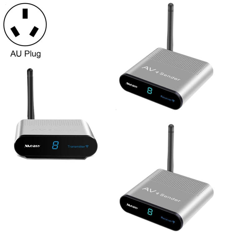 Measy AV530-2 5.8GHz Wireless Audio / Video Transmitter + 2 Receiver, Transmission Distance: 300m...