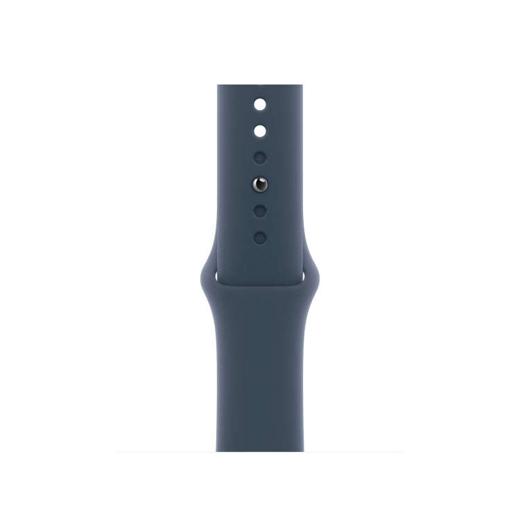 Silicone Watch Band For Apple Watch 42mm / 41mm / 40mm / 38mm(Dark Blue)