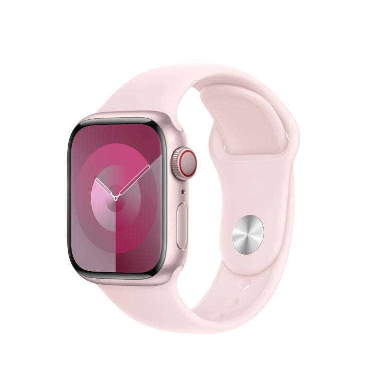 Silicone Watch Band For Apple Watch 42mm / 41mm / 40mm / 38mm(Bright Pink)