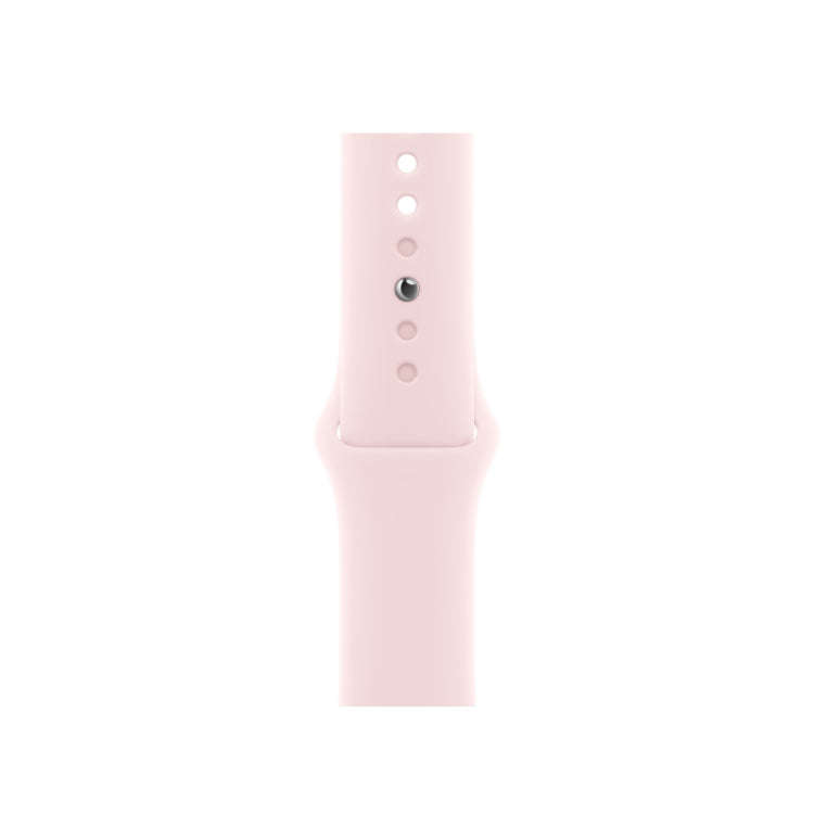 Silicone Watch Band For Apple Watch 42mm / 41mm / 40mm / 38mm(Bright Pink)