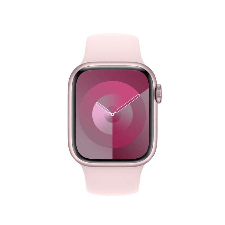 Silicone Watch Band For Apple Watch 42mm / 41mm / 40mm / 38mm(Bright Pink)