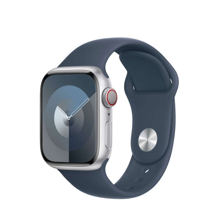 Silicone Watch Band For Apple Watch 46mm / 49mm / 45mm / 44mm(Dark Blue)