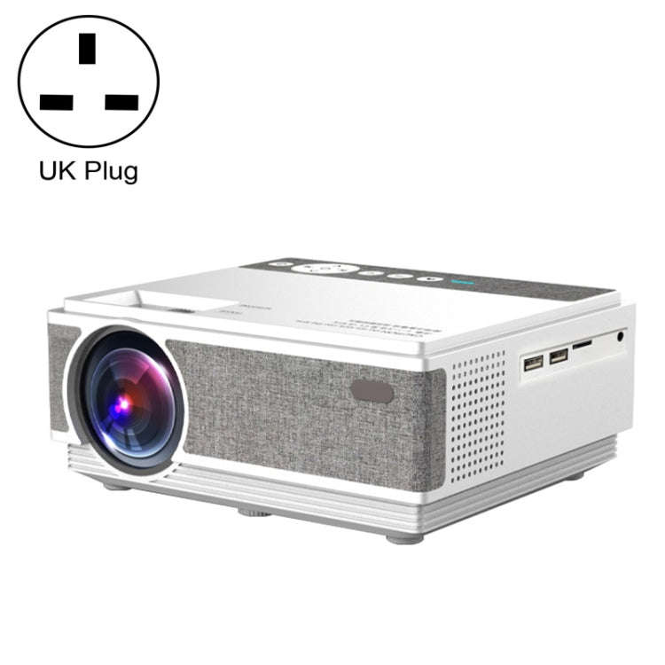 E460 1280x720P 120ANSI LCD LED Smart Projector, Basic Version, Plug Type:UK Plug