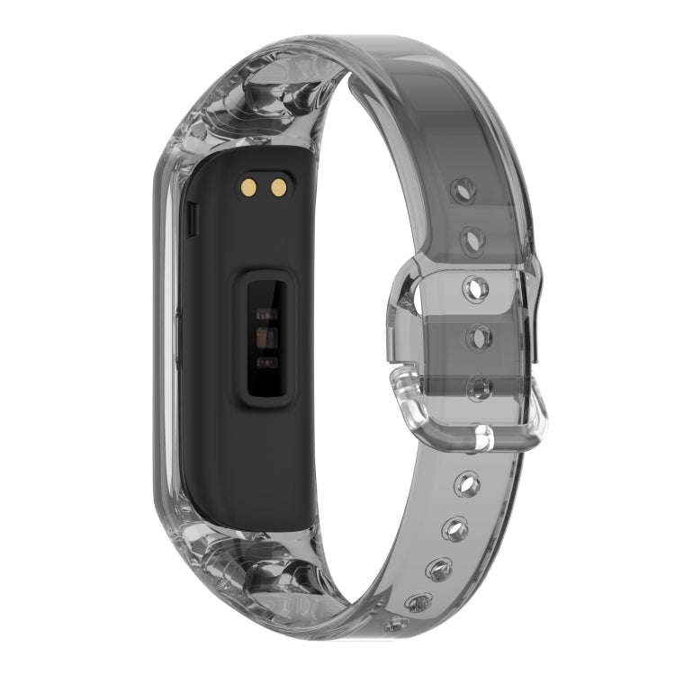 For Samsung Galaxy Fit 2 SM-R220 Discoloration in Light TPU Watch Band(Black)