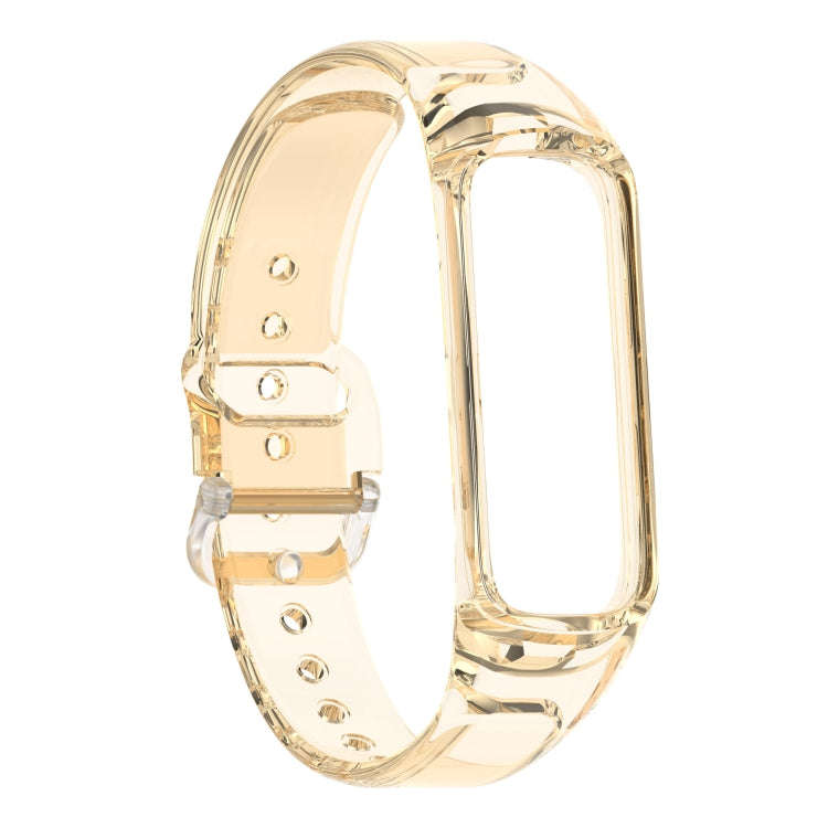 For Samsung Galaxy Fit 2 SM-R220 Discoloration in Light TPU Watch Band(Yellow)