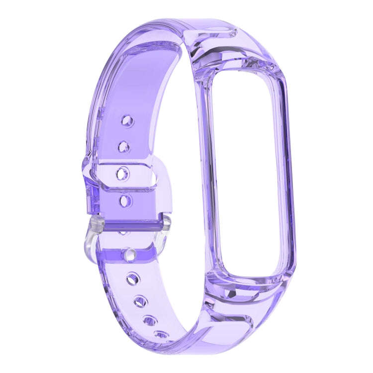 For Samsung Galaxy Fit 2 SM-R220 Discoloration in Light TPU Watch Band(Purple)