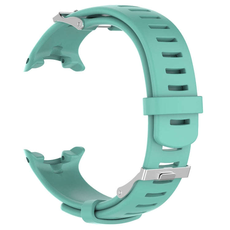 For Sunnto D4 / D4i Novo Diving Watch Silicone Watch Band with Extension Strap(Mint Green)