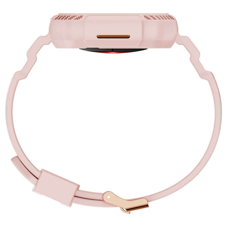 Integrated Carbon Fiber Pattern Silicone Watch Band For Apple Watch Series 9&8&7 41mm / SE 3&SE 2...