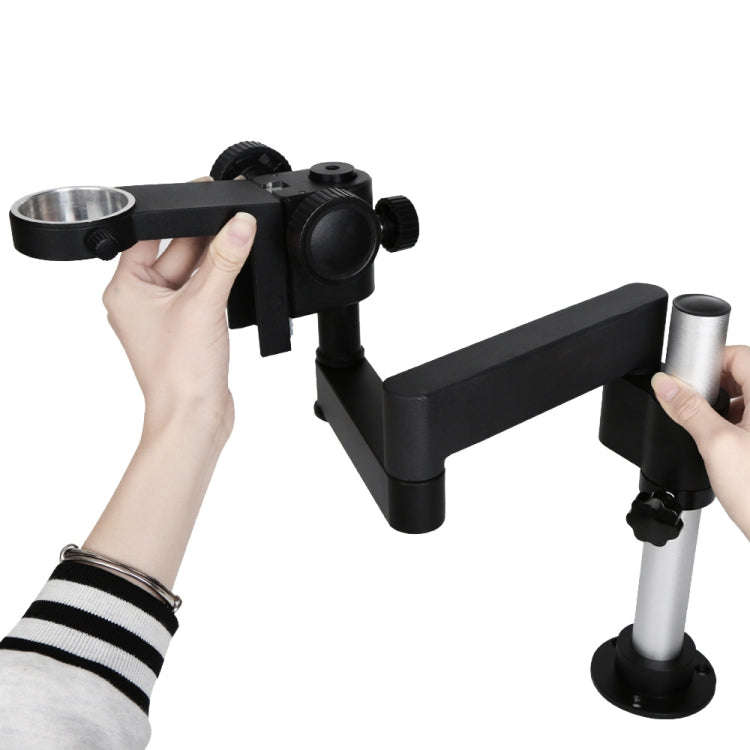 Kaisi 360 Degrees Microscope Rotary Folding Support(Black)