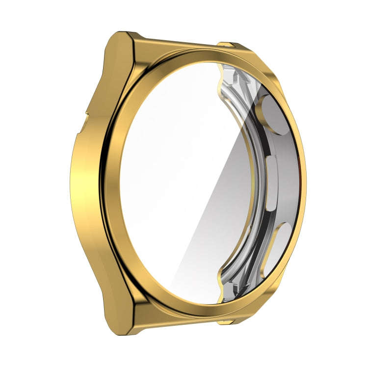 For Huawei Watch GT3 Pro 43mm Electroplating Full Coverage TPU Watch Case(Gold)