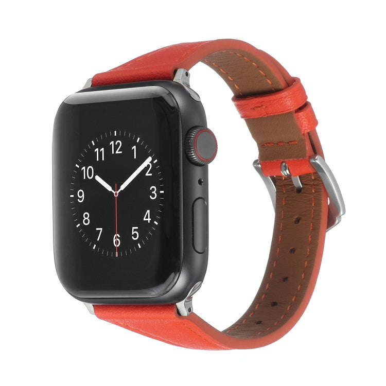 Genuine Leather Watch Band For Apple Watch Ultra 49mm&Watch Ultra 2 49mm / Series 9&8&7 45mm / SE...