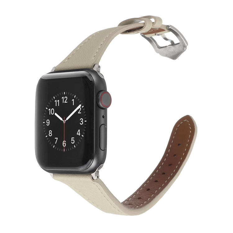 Genuine Leather Watch Band For Apple Watch Ultra 49mm&Watch Ultra 2 49mm / Series 9&8&7 45mm / SE...