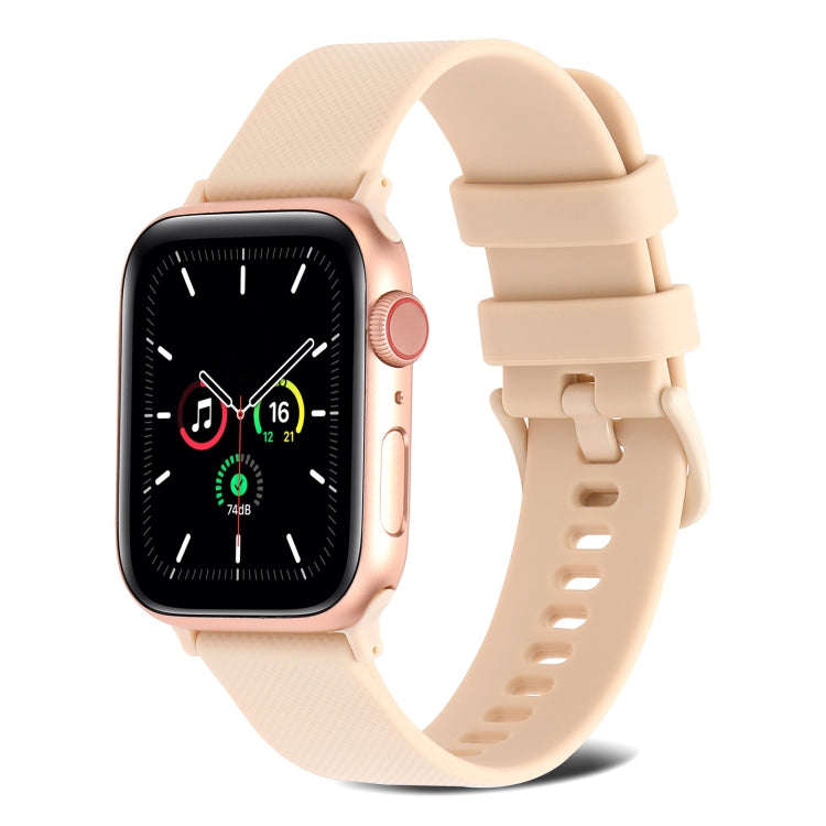 Plain Weave Silicone Watch Band For Apple Watch Ultra 49mm&Watch Ultra 2 49mm / Series 9&8&7 45mm...