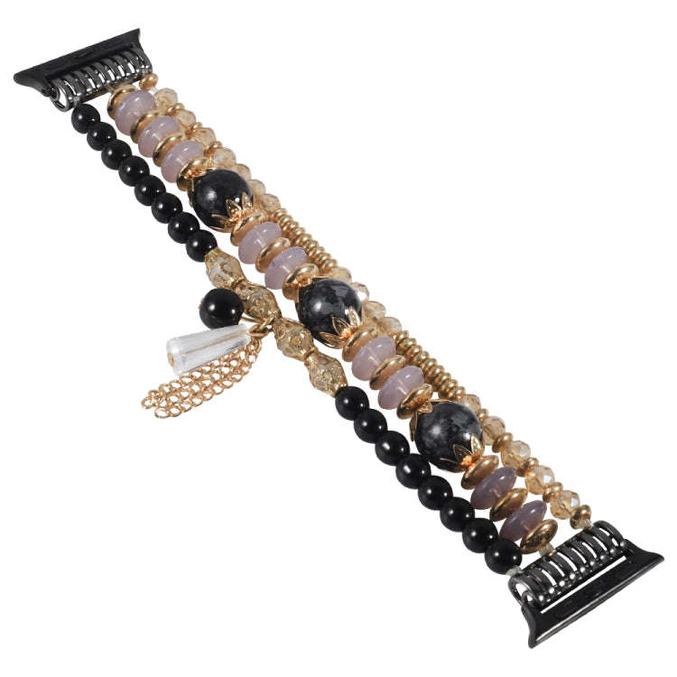 Chain Tassel Watch Band For Apple Watch Series 9&8&7 41mm / SE 3&SE 2&6&SE&5&4 40mm / 3&2&1 38mm(...