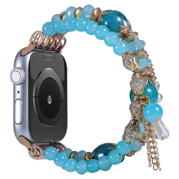 Chain Tassel Watch Band For Apple Watch Series 9&8&7 41mm / SE 3&SE 2&6&SE&5&4 40mm / 3&2&1 38mm(...