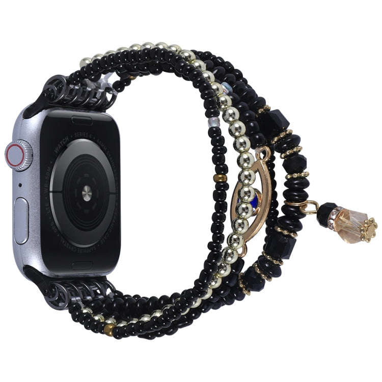 Eye Bead Chain Watch Band For Apple Watch Ultra 49mm&Watch Ultra 2 49mm / Series 9&8&7 45mm / SE ...