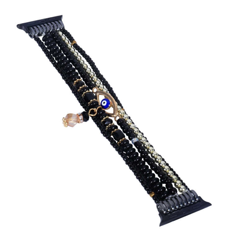 Eye Bead Chain Watch Band For Apple Watch Ultra 49mm&Watch Ultra 2 49mm / Series 9&8&7 45mm / SE ...