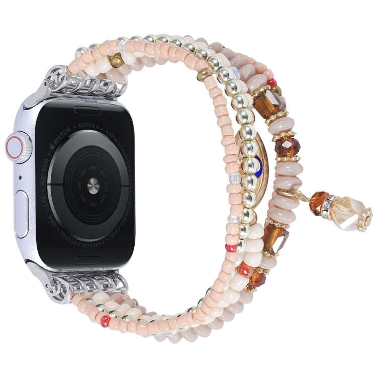 Eye Bead Chain Watch Band For Apple Watch Ultra 49mm&Watch Ultra 2 49mm / Series 9&8&7 45mm / SE ...