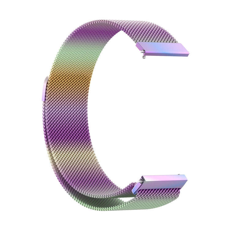 For Huawei Watch GT 3 Pro 46mm Milan Steel Watch Band(Colorful)