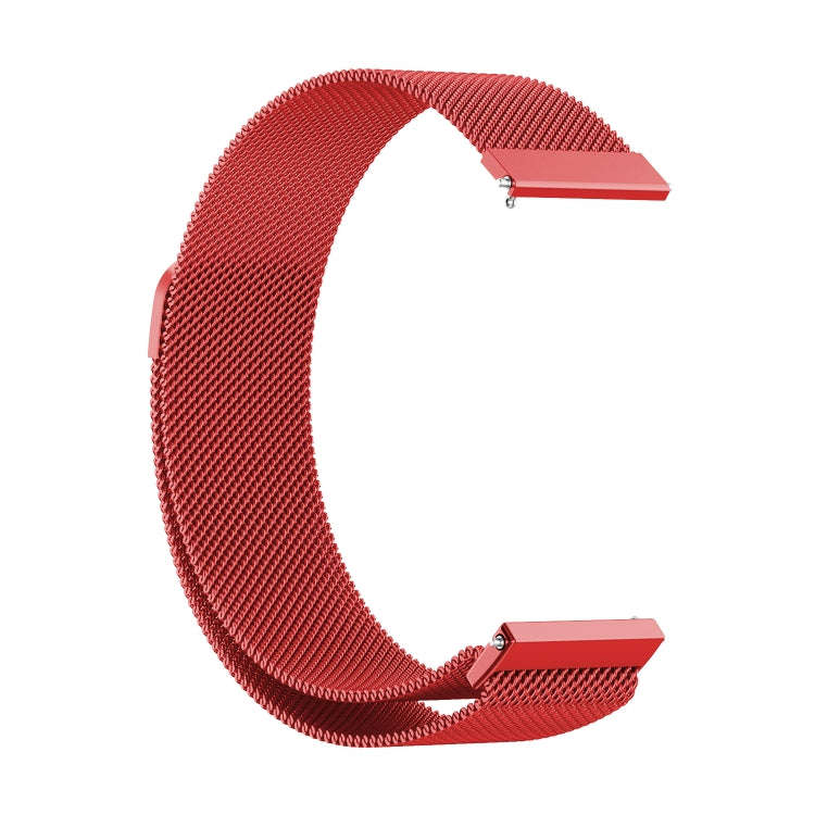 For Huawei Watch GT 3 Pro 46mm Milan Steel Watch Band(Red)