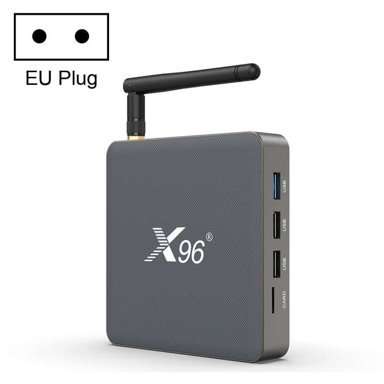 X96 X6 8K Smart TV BOX Android 11.0 Media Player, RK3566 Quad Core ARM Cortex A55, RAM: 8GB, ROM:...