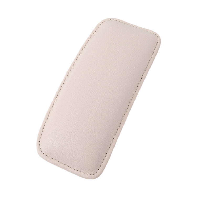 2 PCS Car Non-slip Soft Floor Protector Carpet Floor Mat Knee Bolster, Style:First Layer Cowhide(...