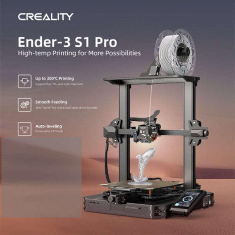 Creality Ender-3 S1 Pro Automatic Leveling High-temp 3D Printer EU Plug