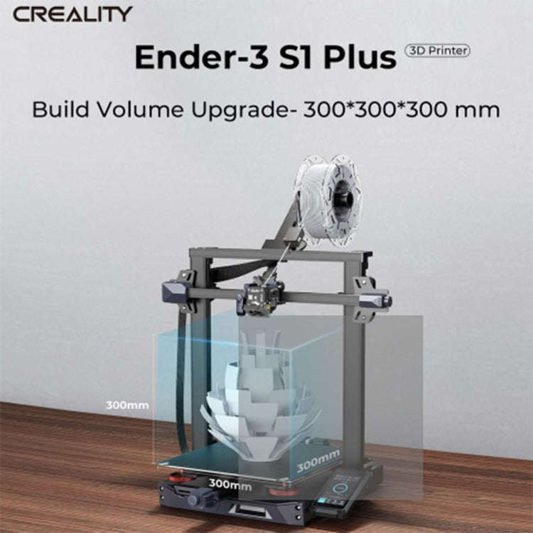 Creality Ender-3 S1 Plus Full-metal Dual-gear Larger-size 3D Printer US Plug