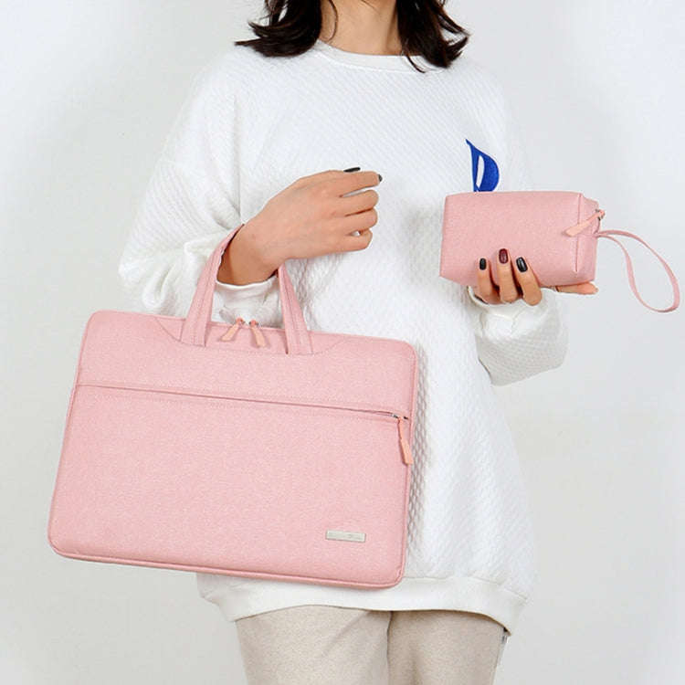 Handbag Laptop Bag Inner Bag with Power Bag, Size:12 inch(Blue)