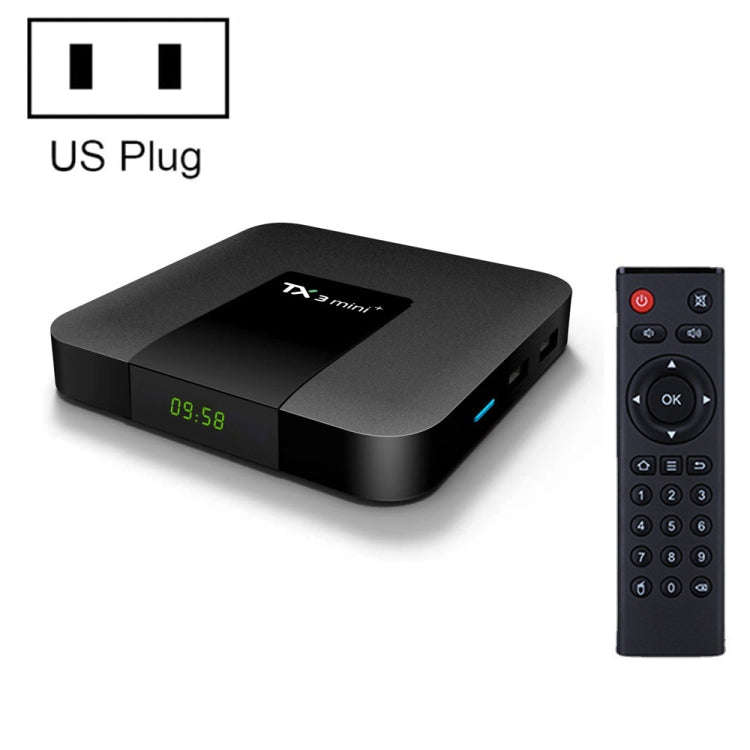 TX3 mini+  Android 11.0 Smart TV Box, Amlogic S905W2 Quad Core, Memory:4GB+32GB, 2.4GHz / 5GHz Wi...