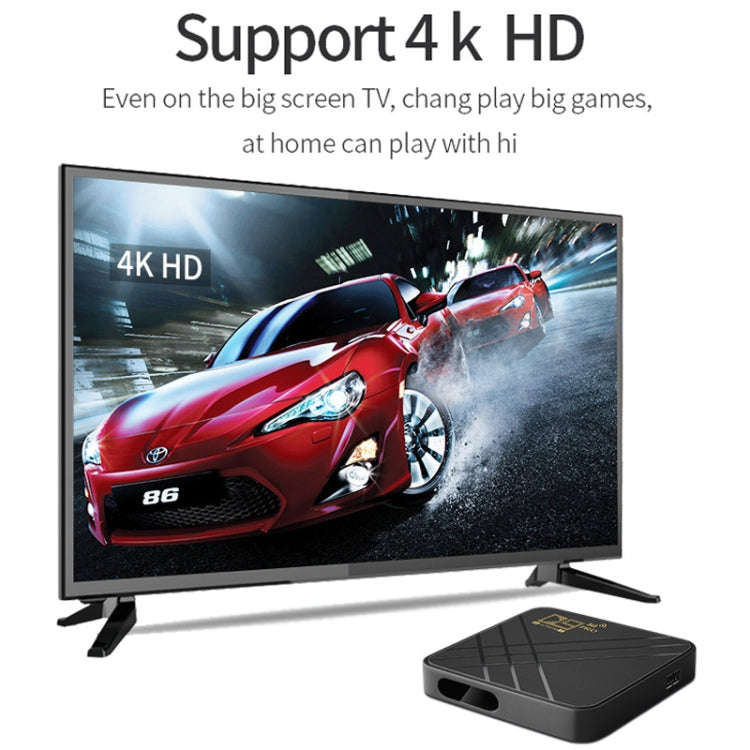 D9 PRO 2.4G/5G WIFI 4K HD Android TV Box, Memory:8GB+128GB(EU Plug)