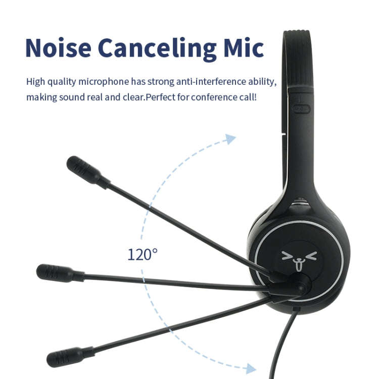 SOYTO SY-G30C Long Microphone Wired Noise Cancelling Ergonomic Gaming Headset, Interface:3.5mm(Bl...